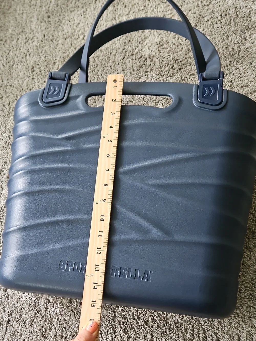 Beach Bag Navy Blue Wave Sport Brella Rubber Bag XL